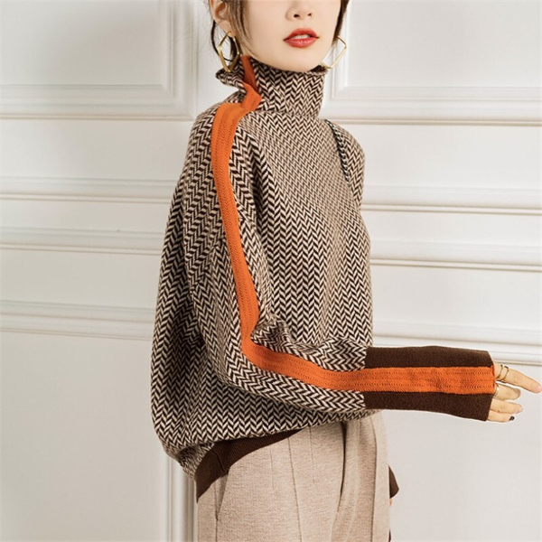 Pullover mit hohem Kragen – Kühne Raffinesse mit modernem Flair