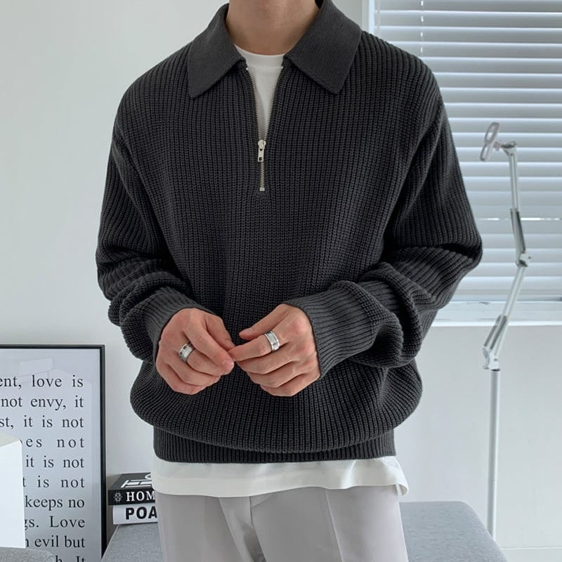 Stylischer Zip-Pullover für Herren - Johann