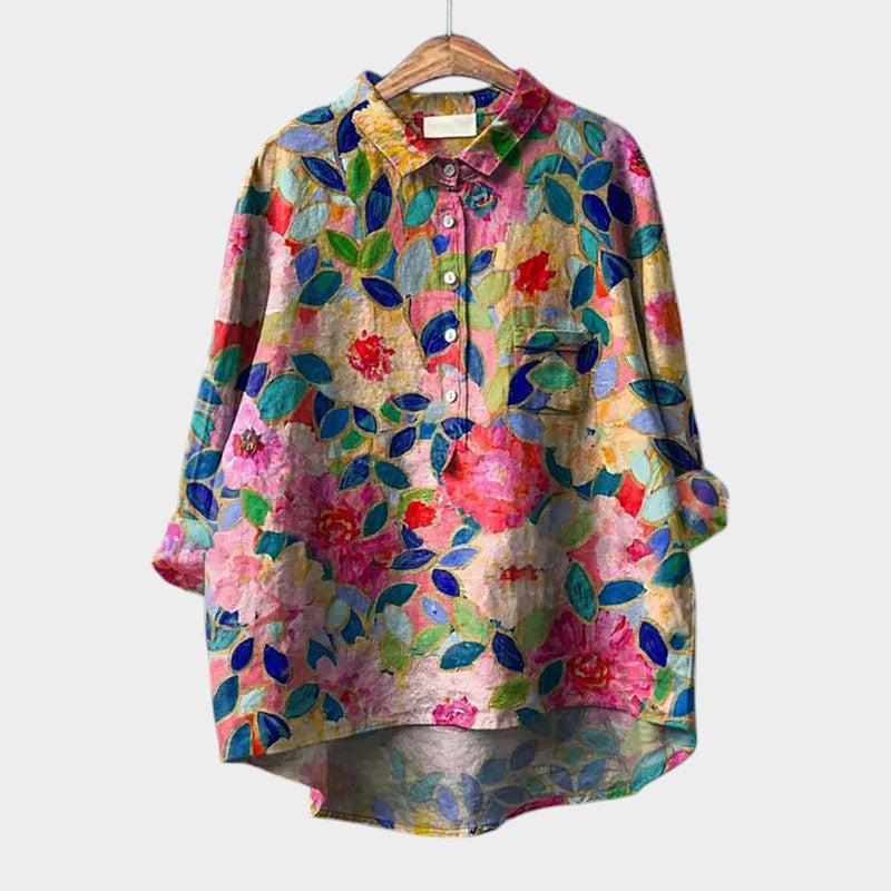 Lovisa Florale Damenbluse