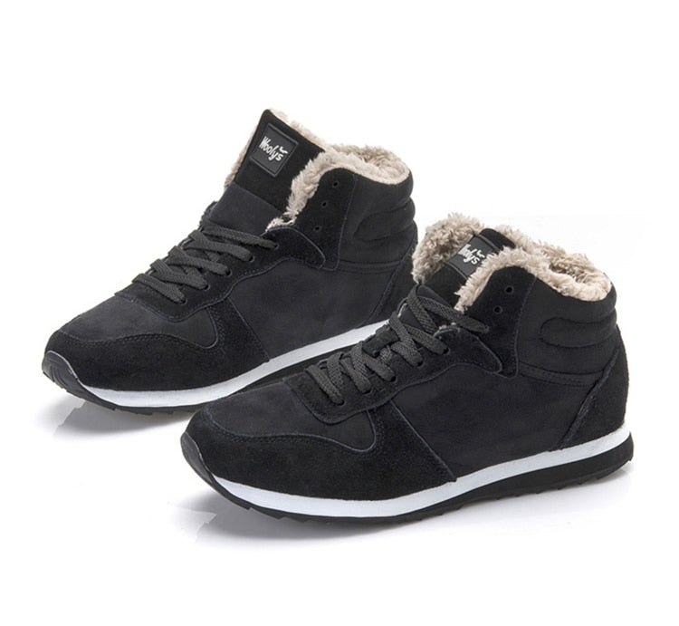 Warme Herren Premium Winterstiefel
