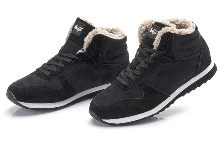 Warme Herren Premium Winterstiefel