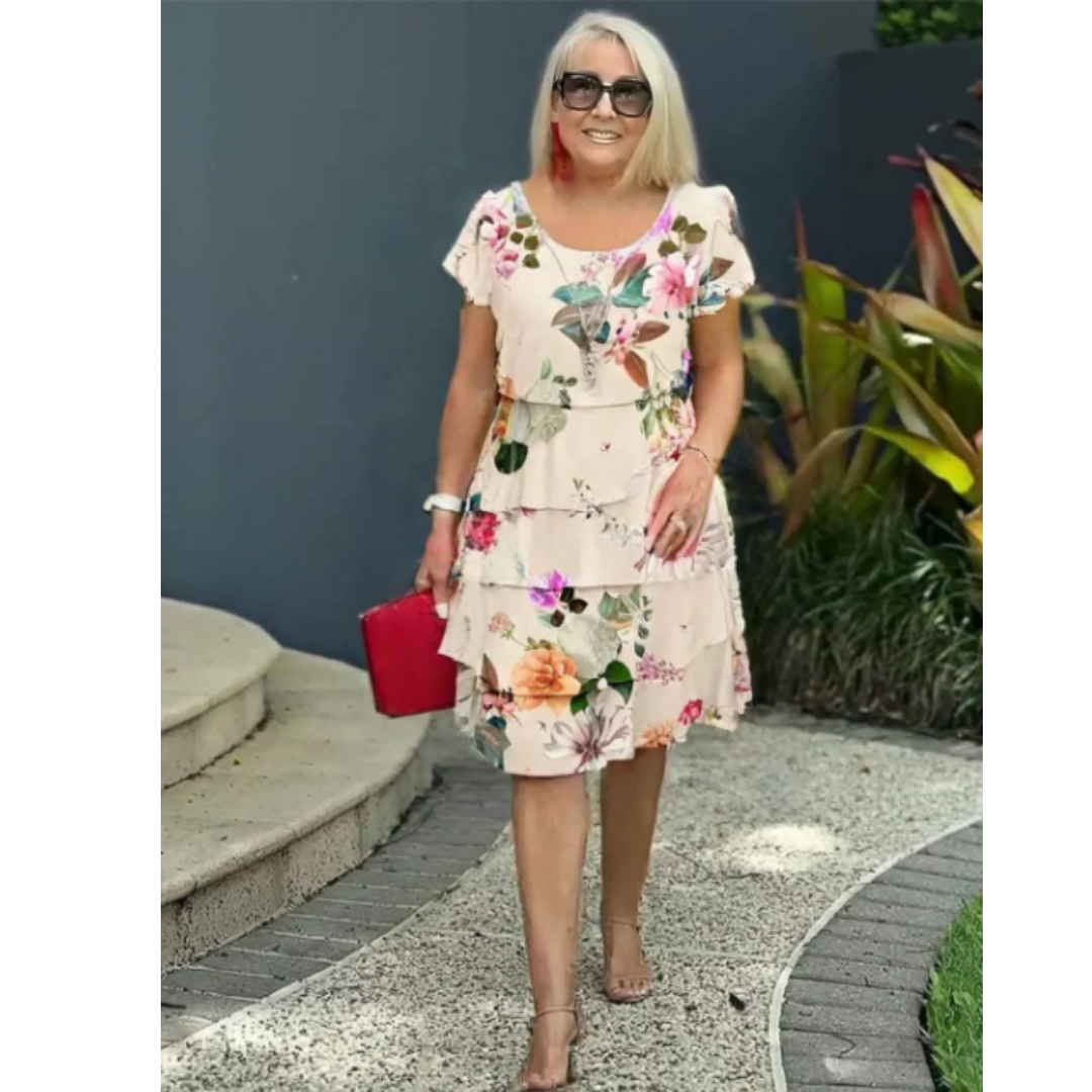 Elina Blumen-Kleid