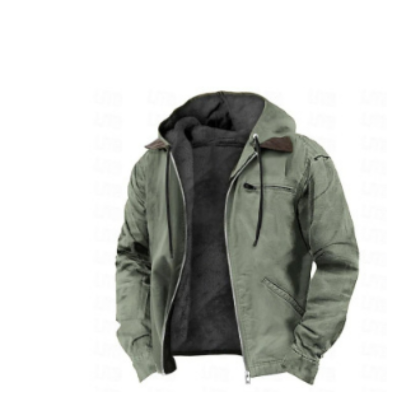 Ryder | Herren Klassische Kapuzen Jacke | Warme