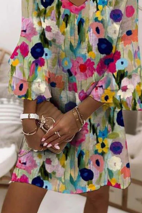 Sibylle Blumen-Kleid