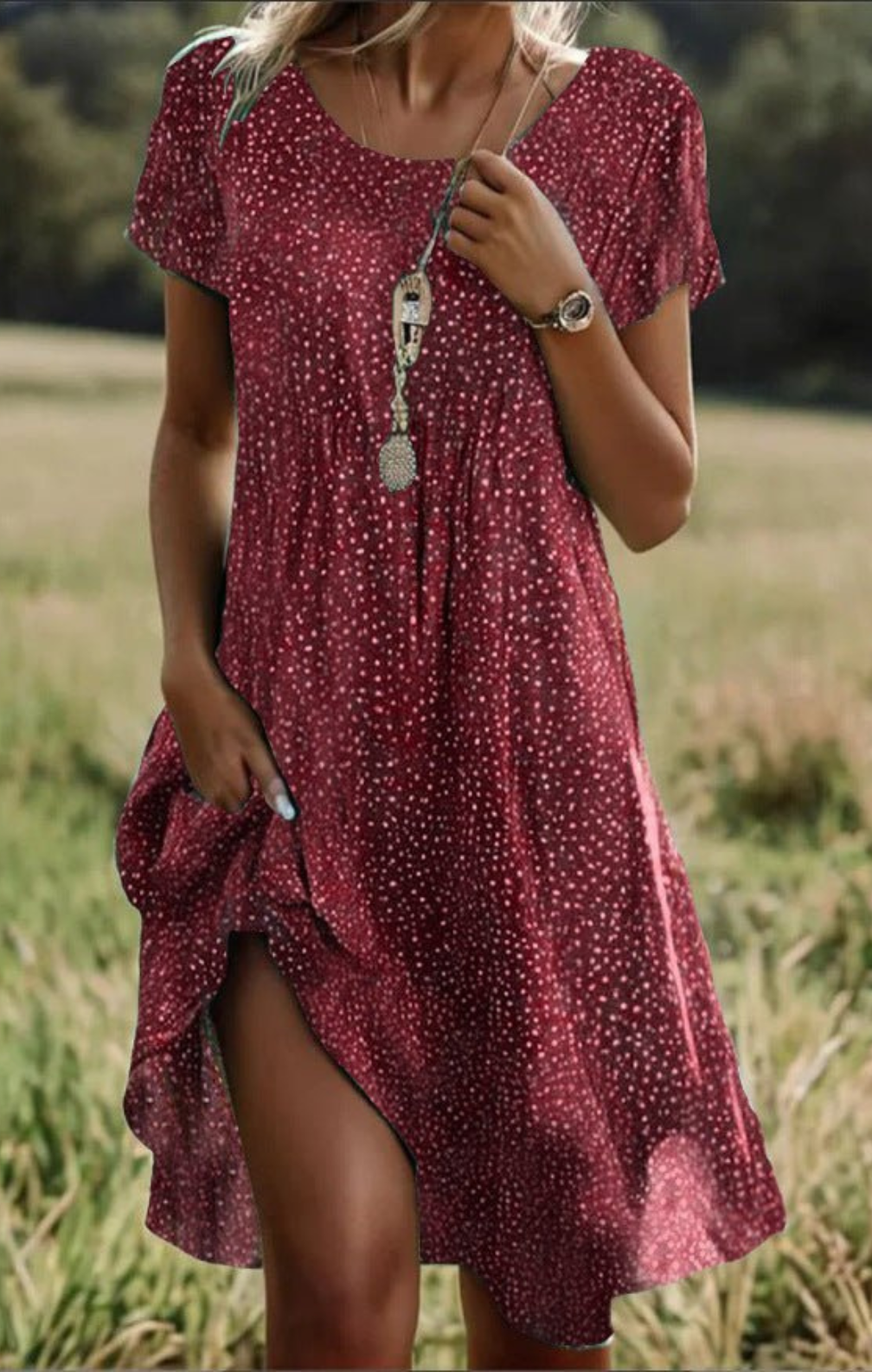 Lina Boho Sommerkleid