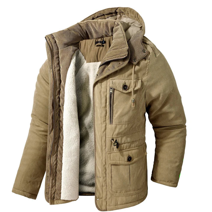 Winter Bomberjacke Mit Reissverschluss Für Herren | Klassisch