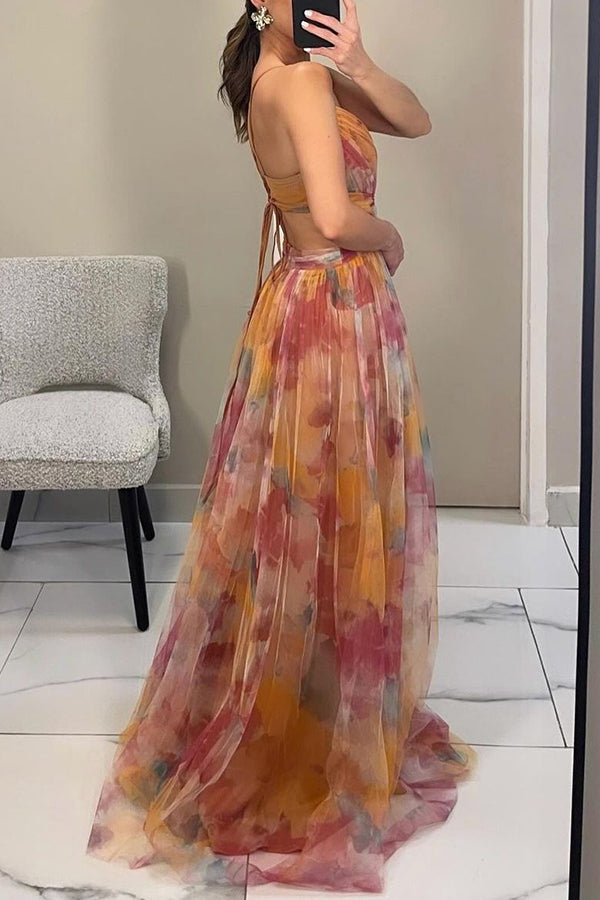 Marisela Blumen-Kleid