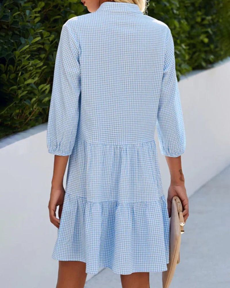 Maria Sommer Karo Kleid