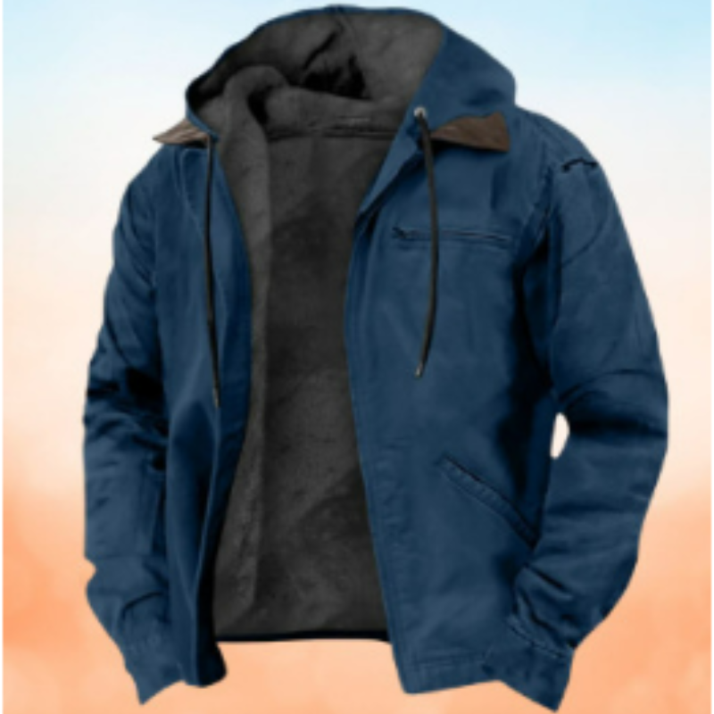 Ryder | Herren Klassische Kapuzen Jacke | Warme