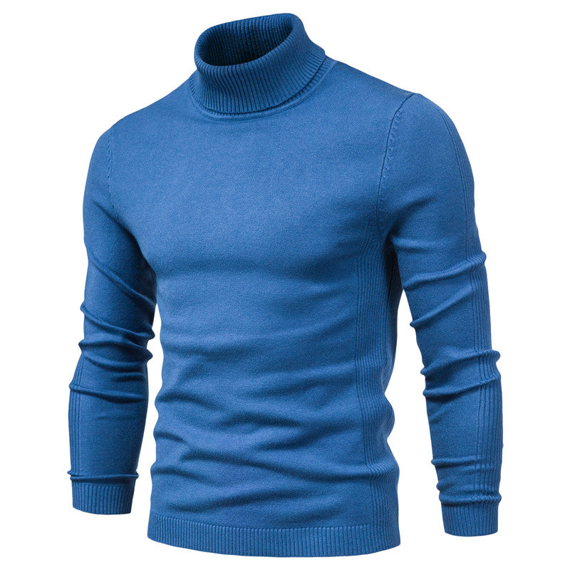 Dragan - Heren-Turtleneck Basic Kasjmier Base Sweater
