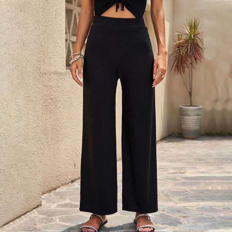 Atmungsaktive elastische lässige Outdoor-Hose mit weitem Bein