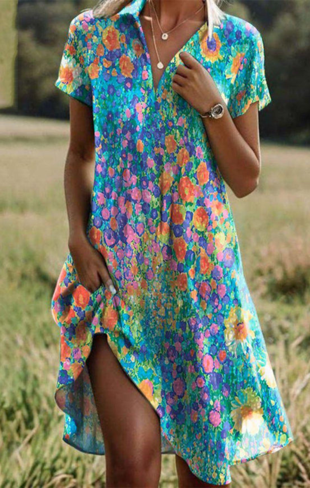 Lina Boho Sommerkleid