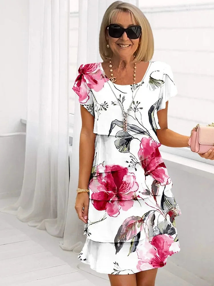 Elina Blumen-Kleid