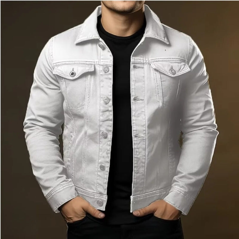 Brianor | Herren Klassisch Knopf Daunen Jacke | Lässig