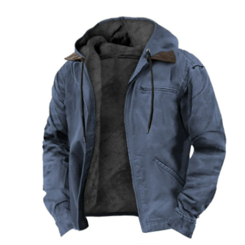 Ryder | Herren Klassische Kapuzen Jacke | Warme