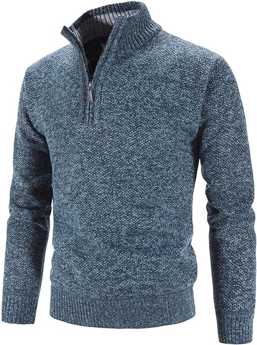 Lässiger Halb-Reißverschluss Thermopullover - Montoya