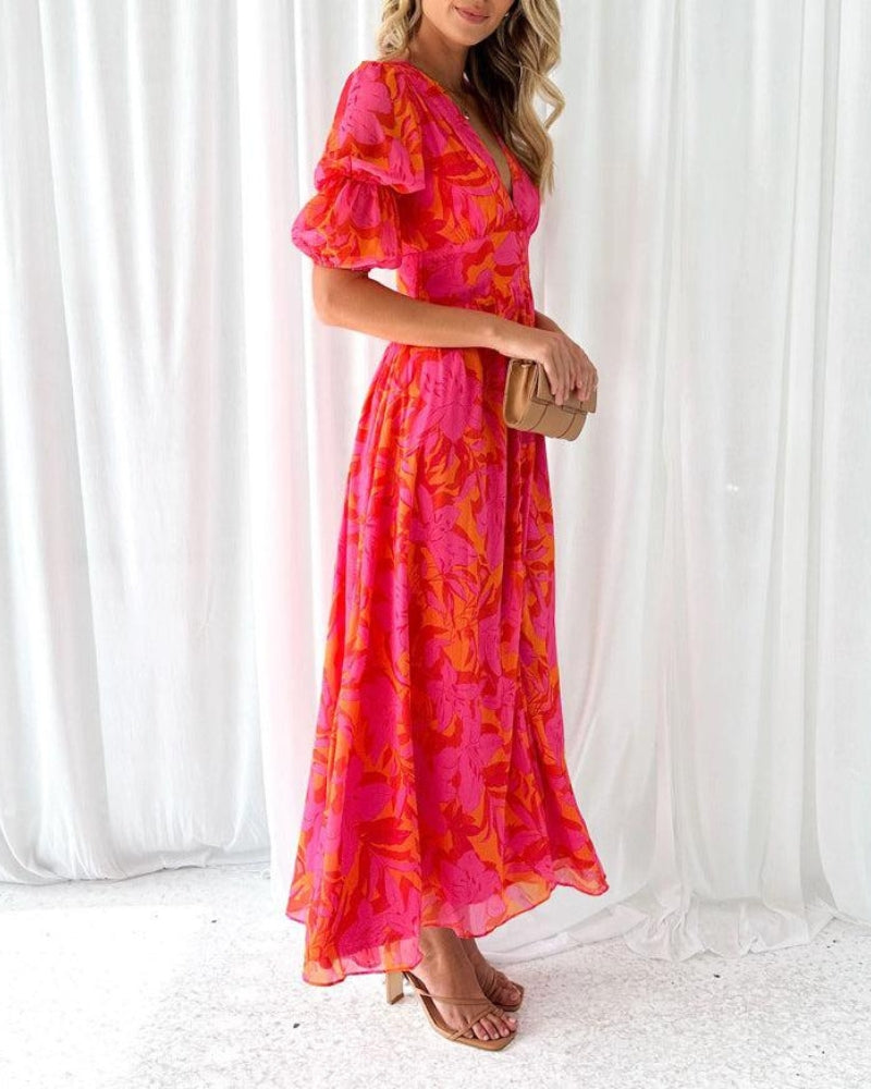 Gisela Maxi-Kleid