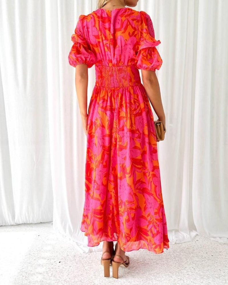 Gisela Maxi-Kleid