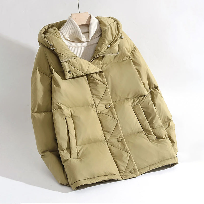 Fleur Quilted Down Jacke