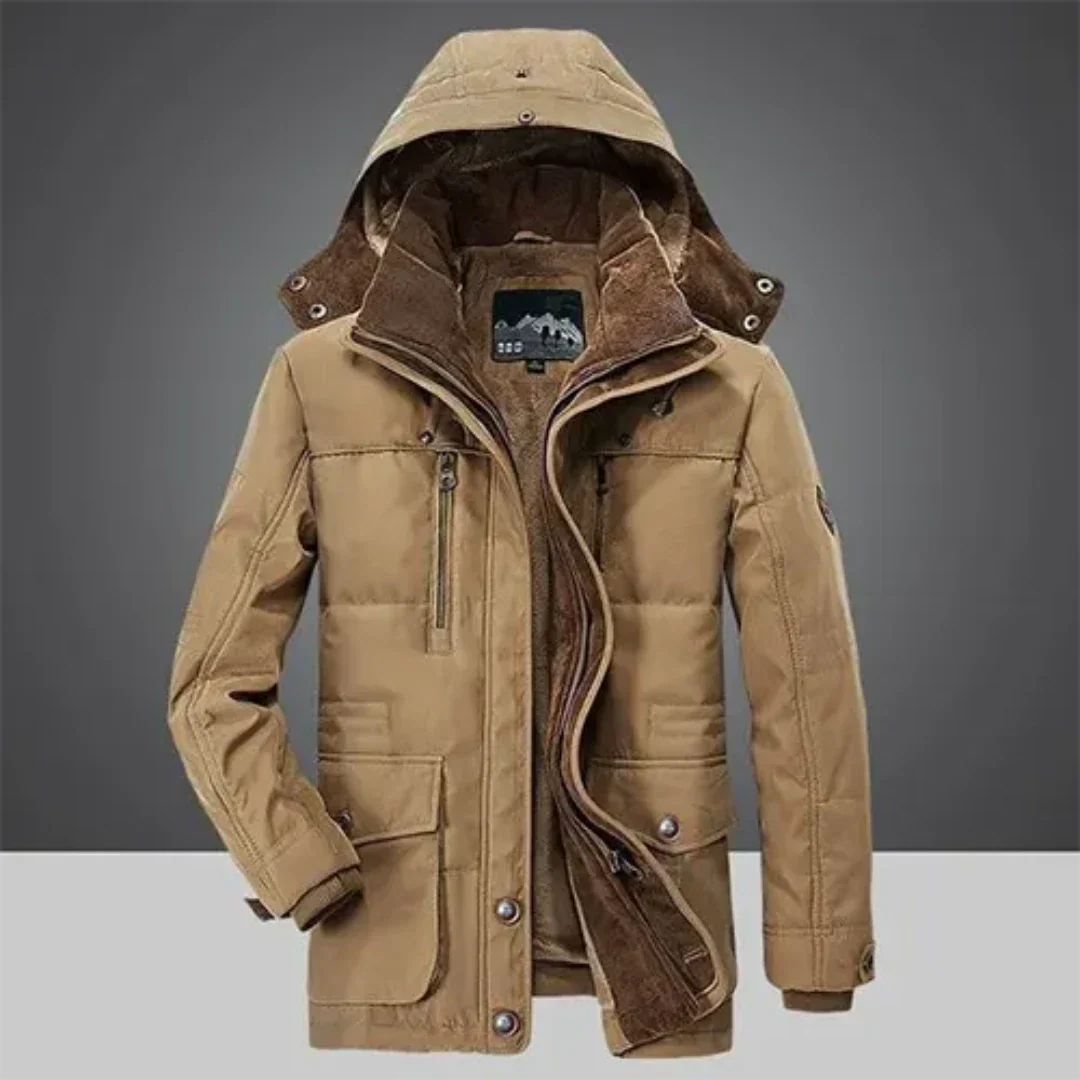 Lexer | Herren Klassiker Winter Kapuze Jacke | Warme
