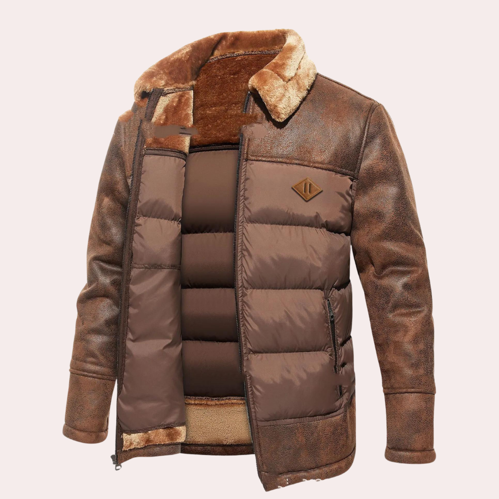Stylische Steppjacke für Herren | Winter