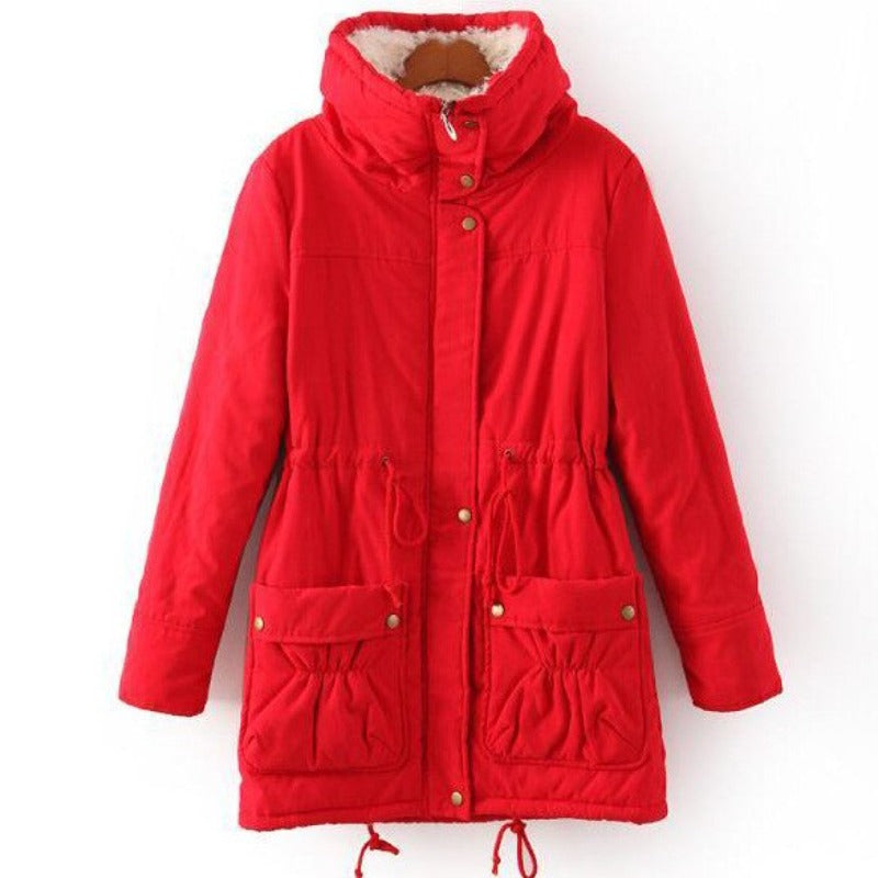 "Rosy" Wasserdichter Wintermantel