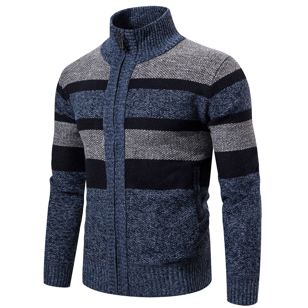 Gestreiftes Herren-Pullover - CLOVIS