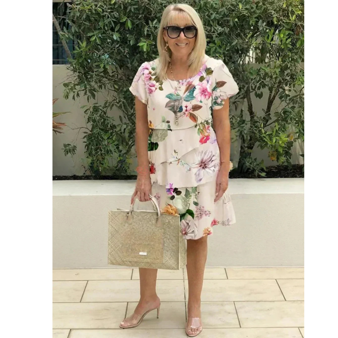 Elina Blumen-Kleid