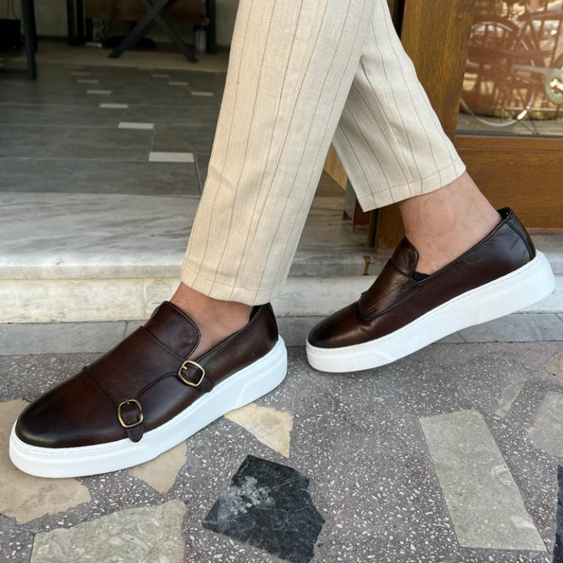 Super Bequeme Herren Slip-On Leder Loafers