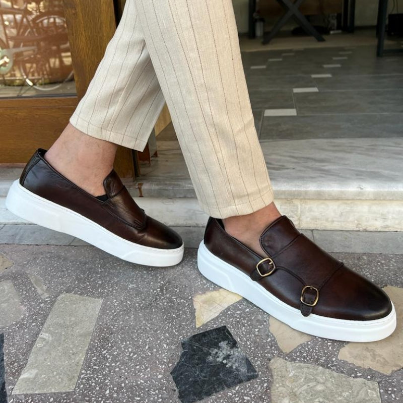 Super Bequeme Herren Slip-On Leder Loafers