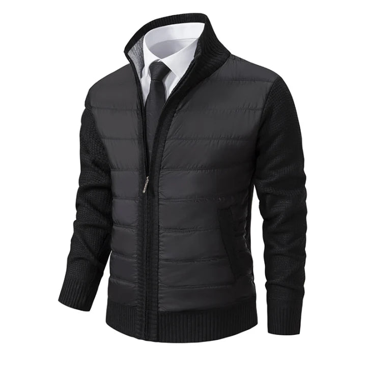 Herren Stilvoll Winter Steppjacke | Langarm