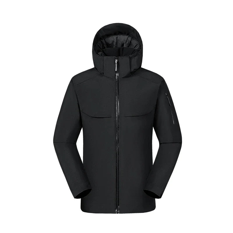 Herren Lässig Softshell Jacke | Mit Kapuze