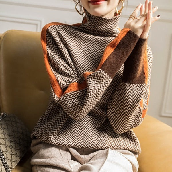 Pullover mit hohem Kragen – Kühne Raffinesse mit modernem Flair