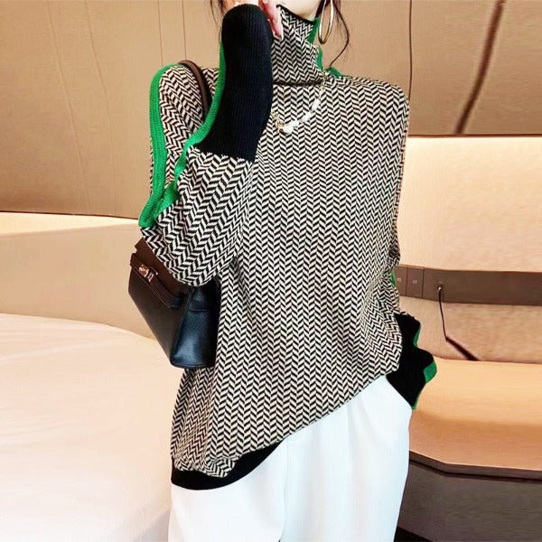 Pullover mit hohem Kragen – Kühne Raffinesse mit modernem Flair