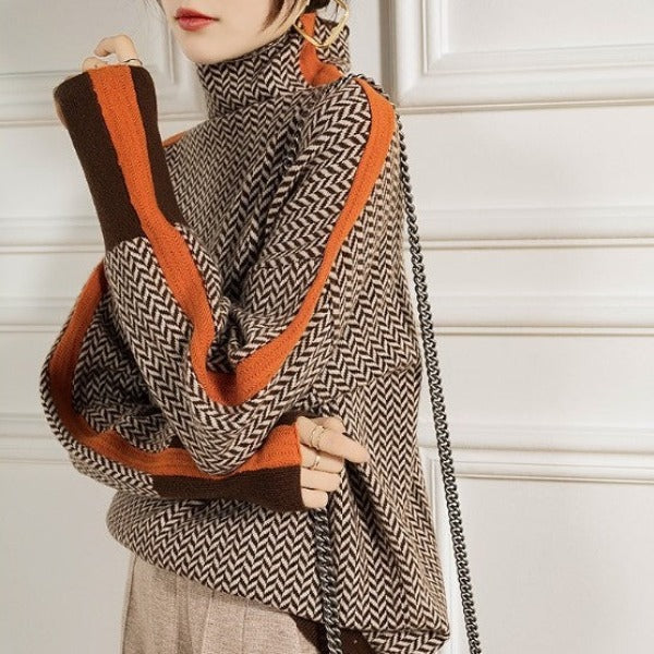 Pullover mit hohem Kragen – Kühne Raffinesse mit modernem Flair