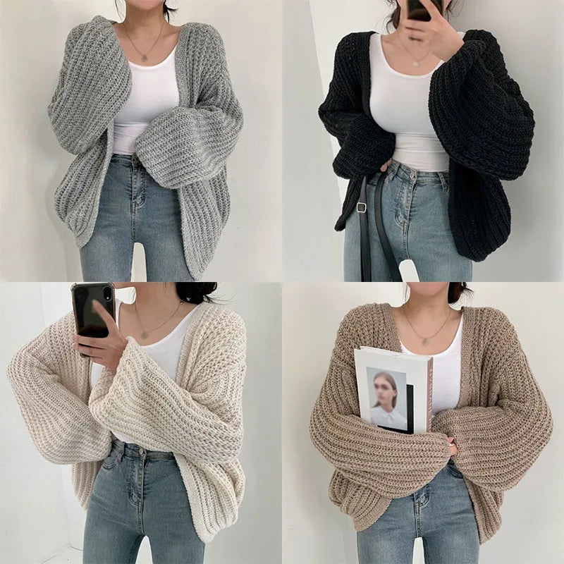Gemütliche Strickjacke - Maria