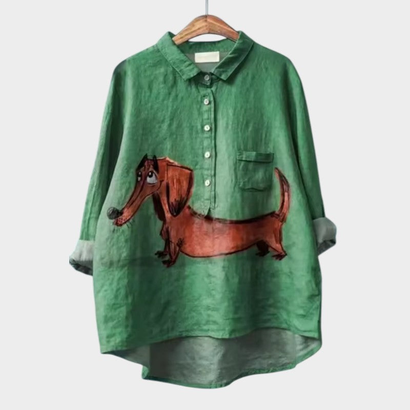 Iris Bluse mit Prints