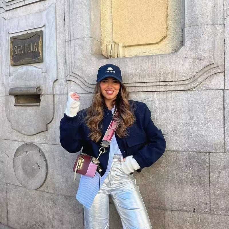 Latifia - Herbstliche Jacke im Vintage Stil