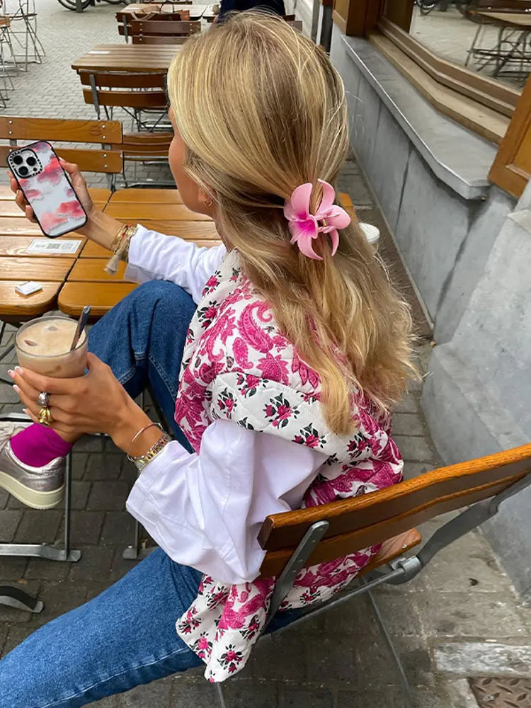 Ärmellose Steppweste aus Baumwolle - Luana