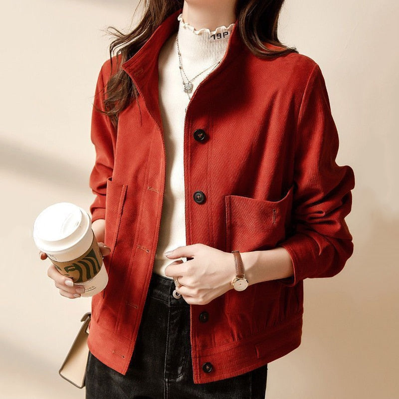"Samira" Eleganter Kurzmantel