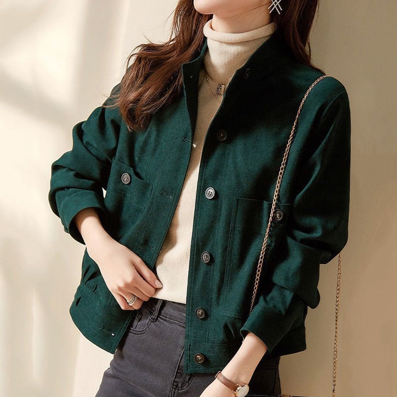 "Samira" Eleganter Kurzmantel