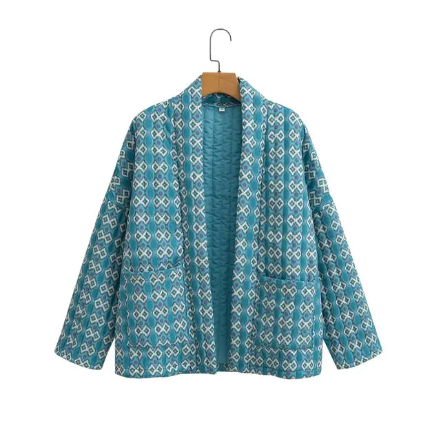 Viviana - Stilvolle ethnische Damen-Manteljacke