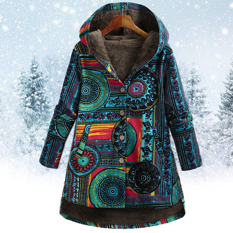 Kapuzenjacke Florale - Camryn