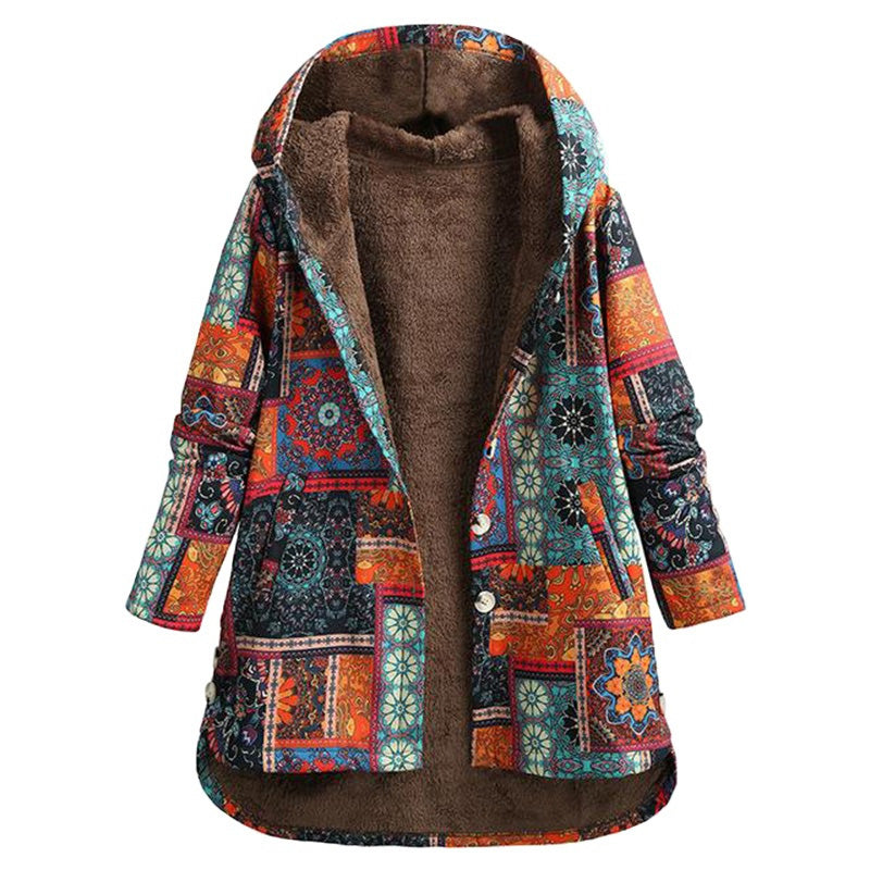 Kapuzenjacke Florale - Camryn