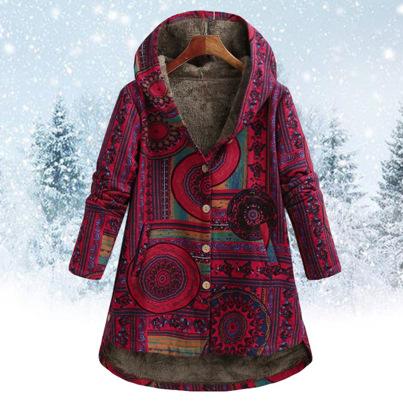 Kapuzenjacke Florale - Camryn