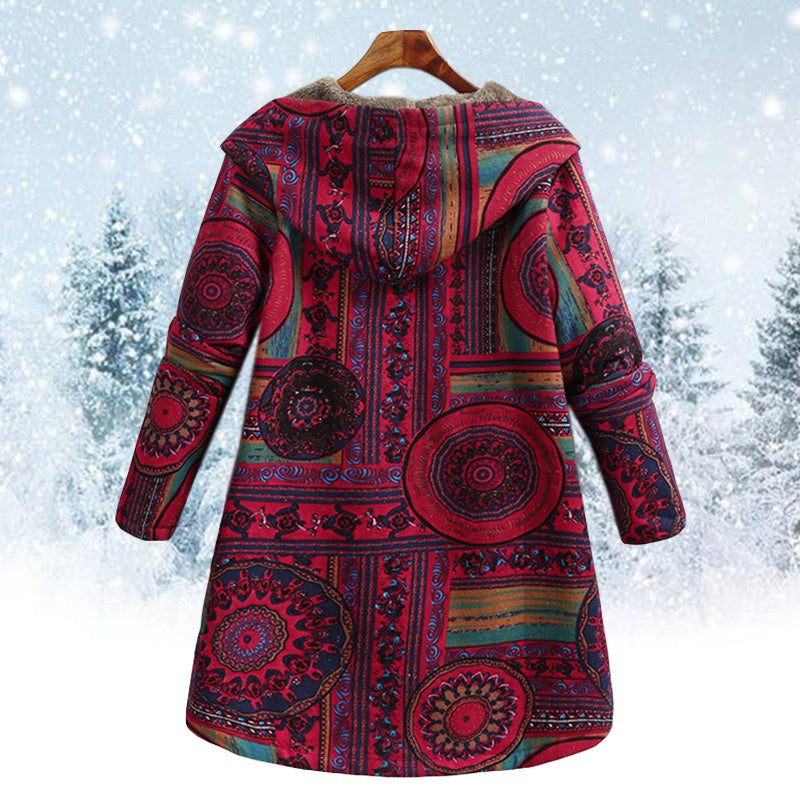 Kapuzenjacke Florale - Camryn