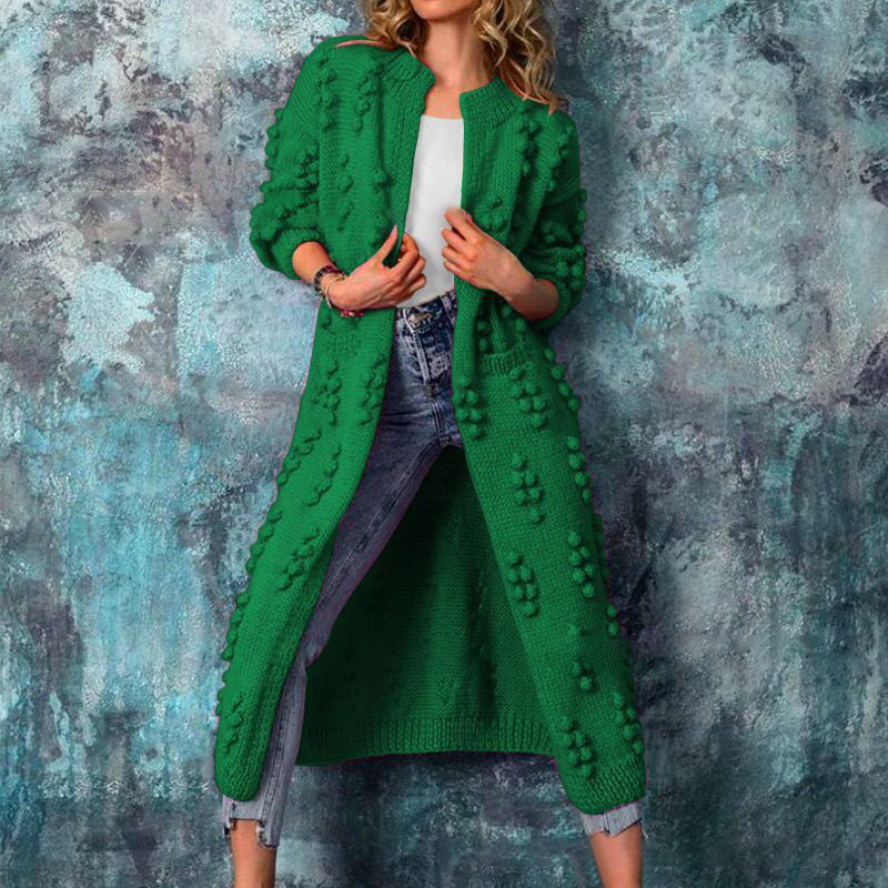 "Annabel" Lässige Longstrickjacke