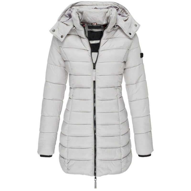 Daunenjacke mit Kapuze - Helge