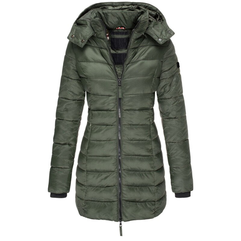 Daunenjacke mit Kapuze - Helge