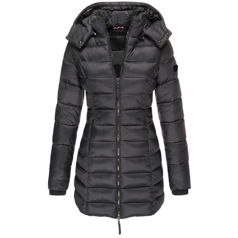 Daunenjacke mit Kapuze - Helge